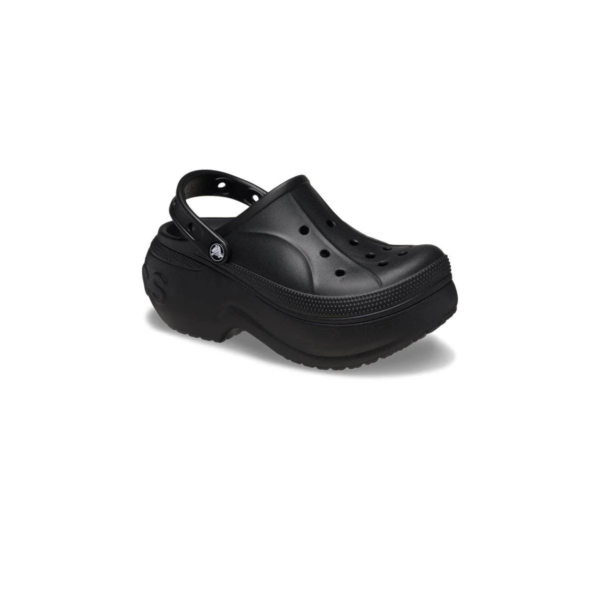 CROCS Bella Clog Unisex Lifestyle Shoes - Black - US M3/W5