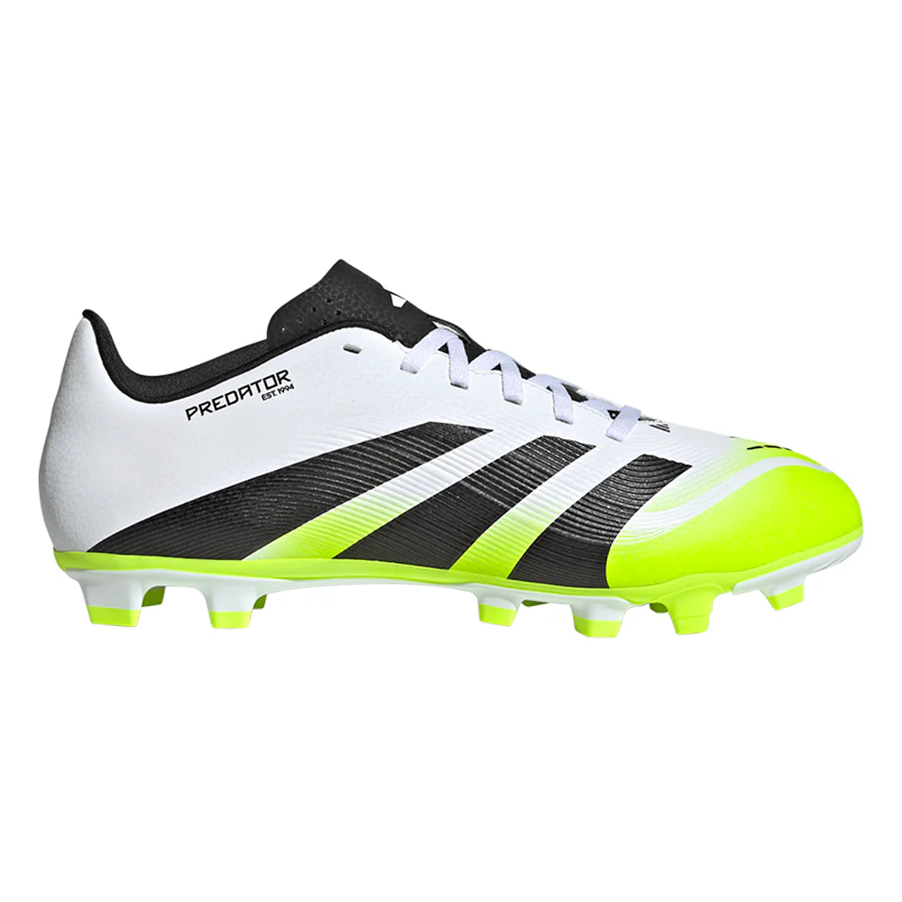 Мужские футбольные бутсы Adidas Predator Club Mg — цвет белый, размер UK 10