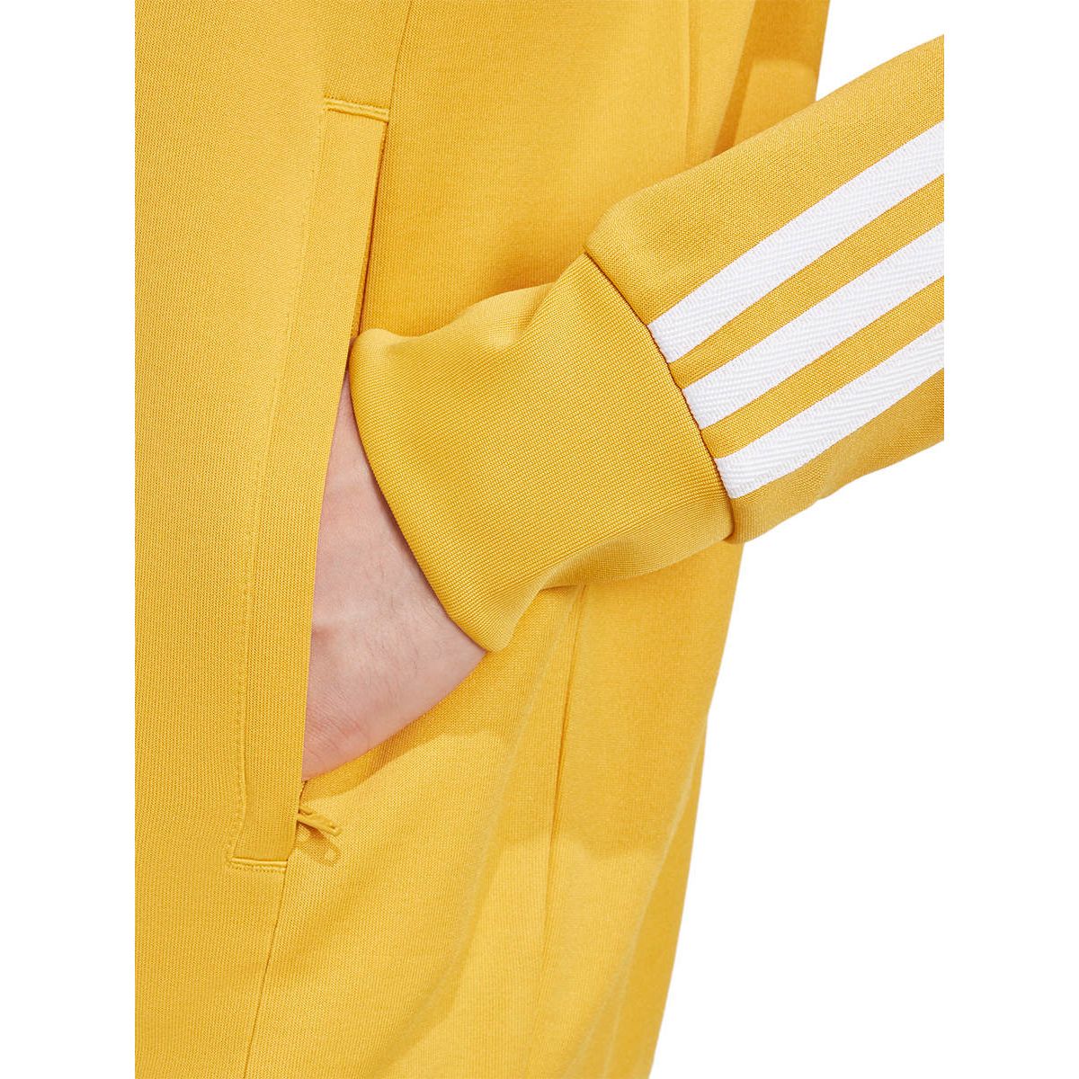 Мужская куртка Adidas Originals Adicolor Classics Sst Track — цвет желтый, размер 2XL (азиатский размер)