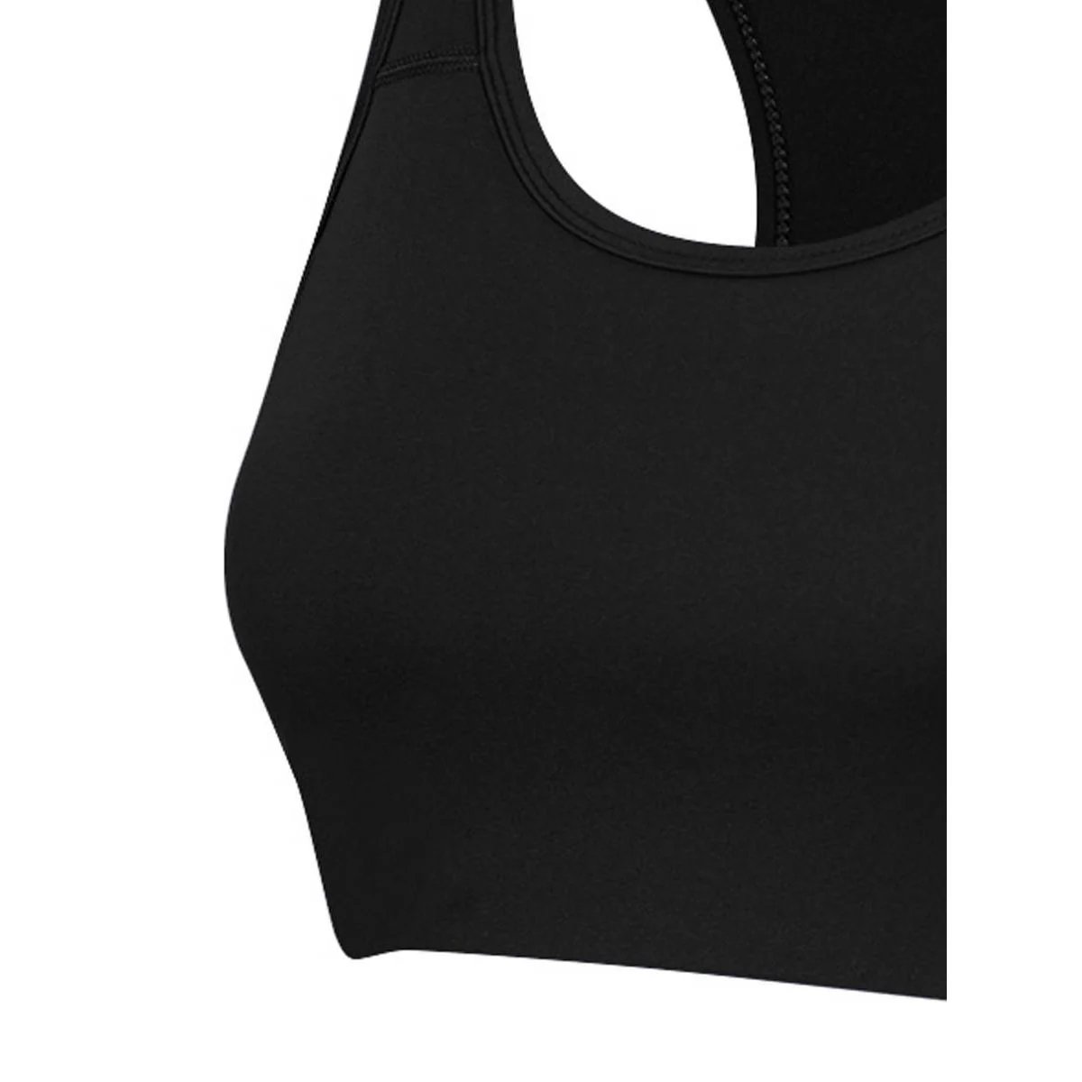 SPIKE SP24RUSBW059 Women's Running Sports Bra - Black - 2XL