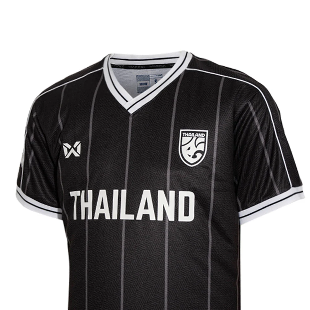 WARRIX The 12th Player Oversized Unisex Football Jersey - Black - L (US SIZE)