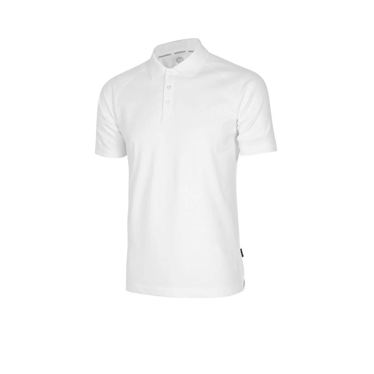 Поло унисекс Warrix Invisible Thunder — цвет белый, размер 2L (американский размер)