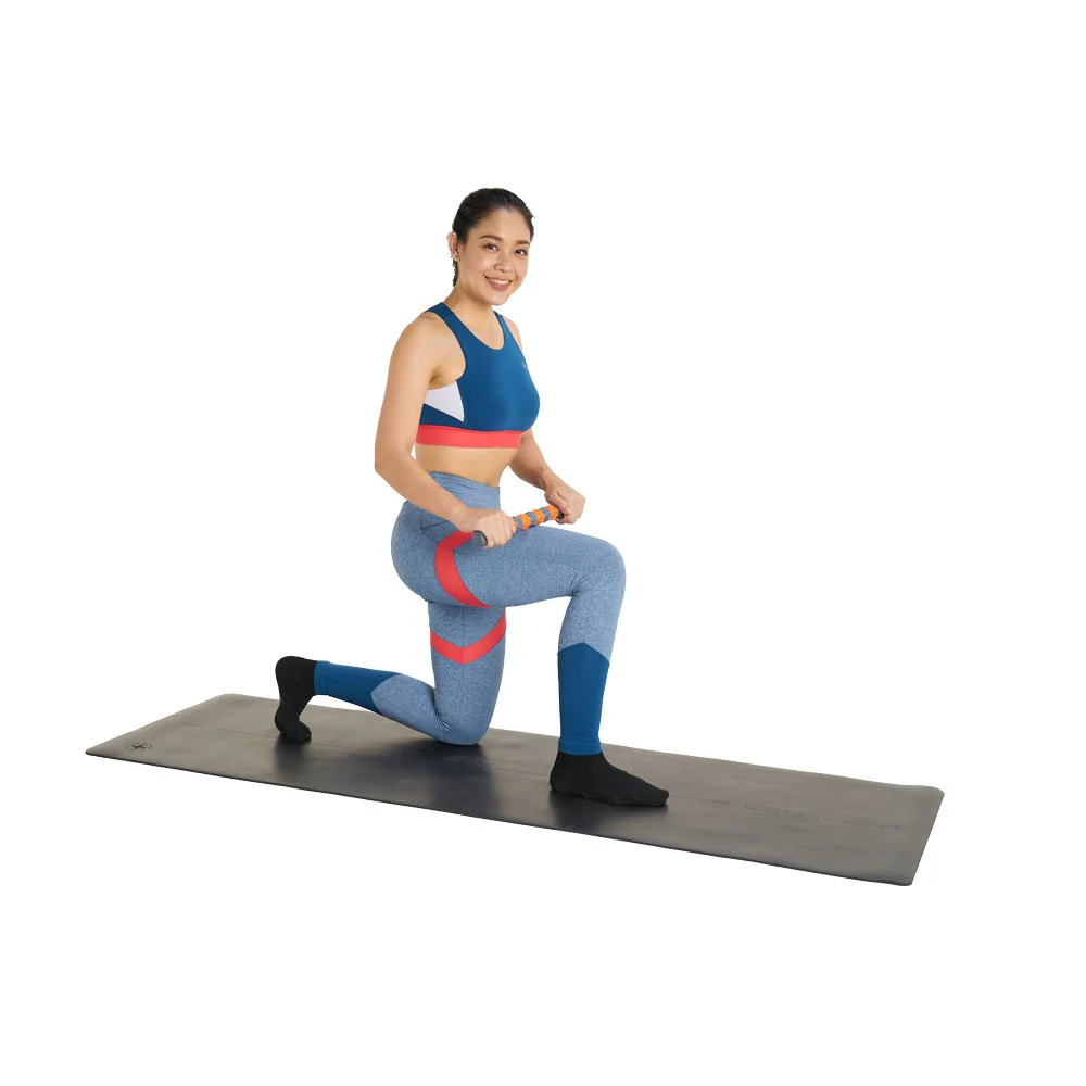 THAISPORTS ลูกกลิ้งนวดตัวแบบแท่ง ล้อเล็ก H-1485 สีเทา/ส้ม - Multi color - ONE SIZE