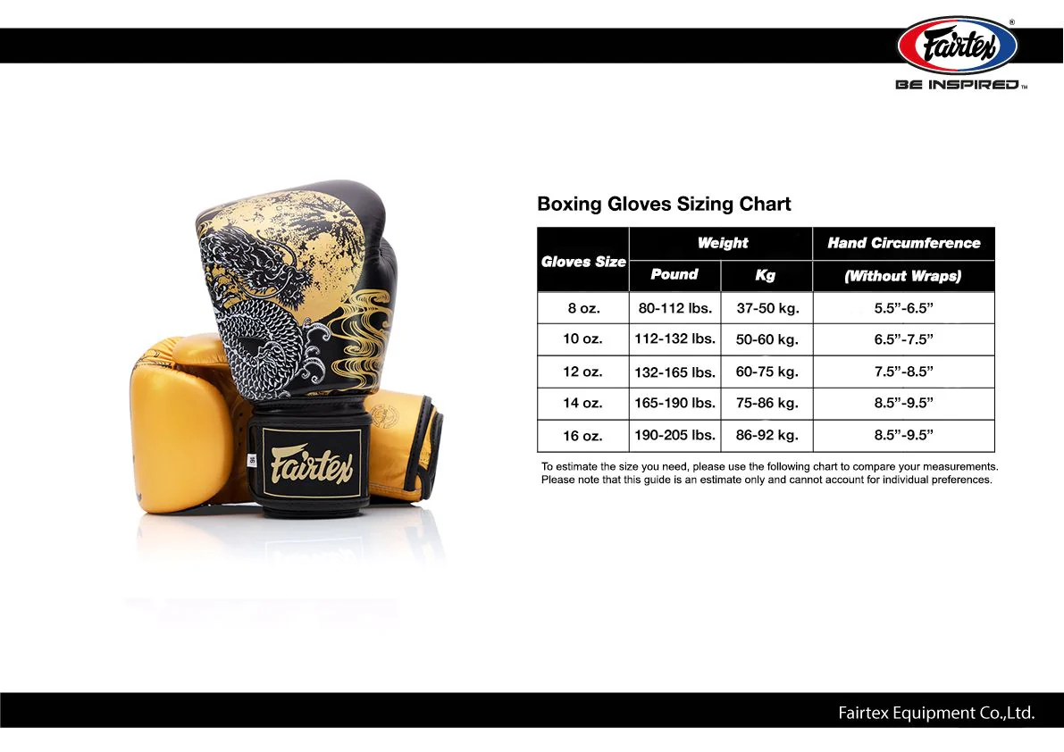 "Harmony Six" Boxing Gloves - Gold - Gold - 10 oz