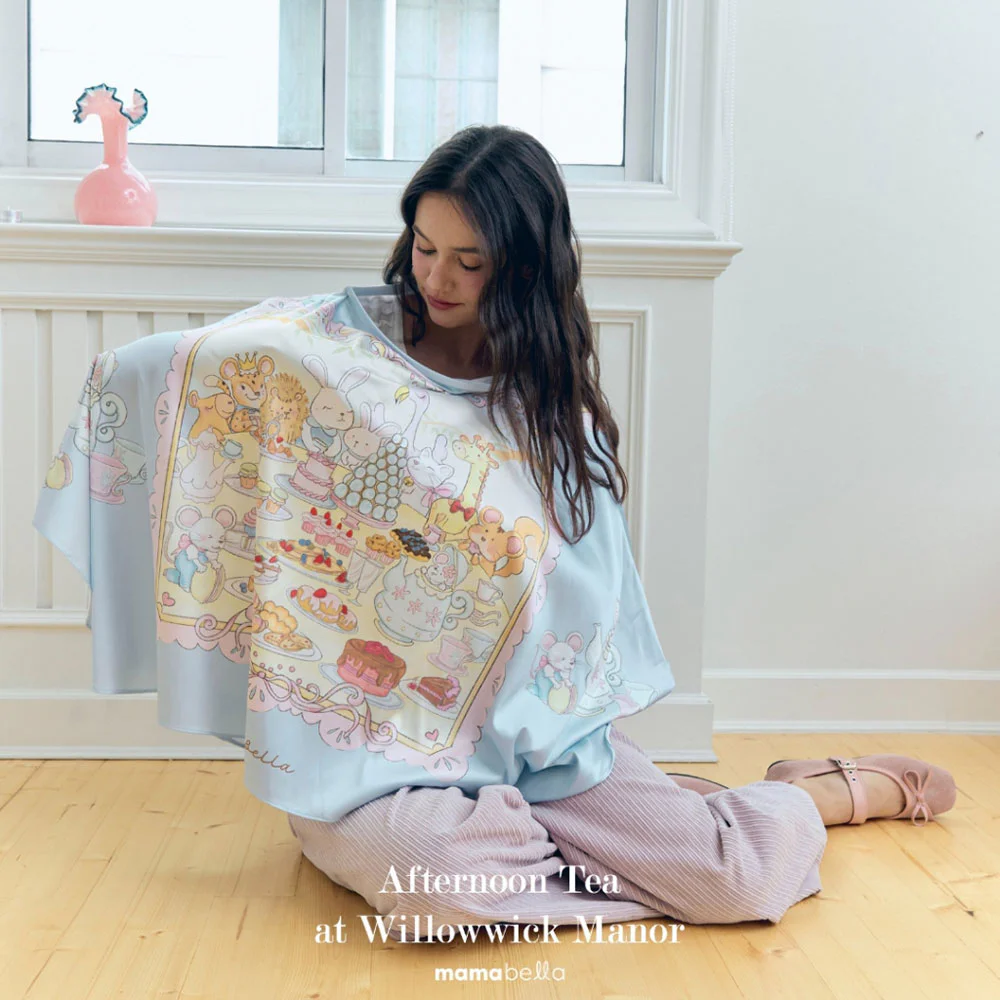 Mamabella French Garden Breastfeeding Cover 1pc