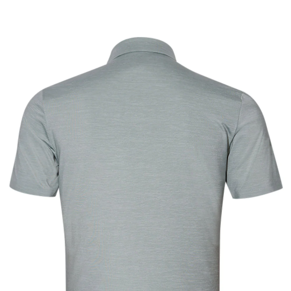 Мужское поло для гольфа 9NINE N24GOPOM09 — цвет зеленый, размер 2XL (американский размер)