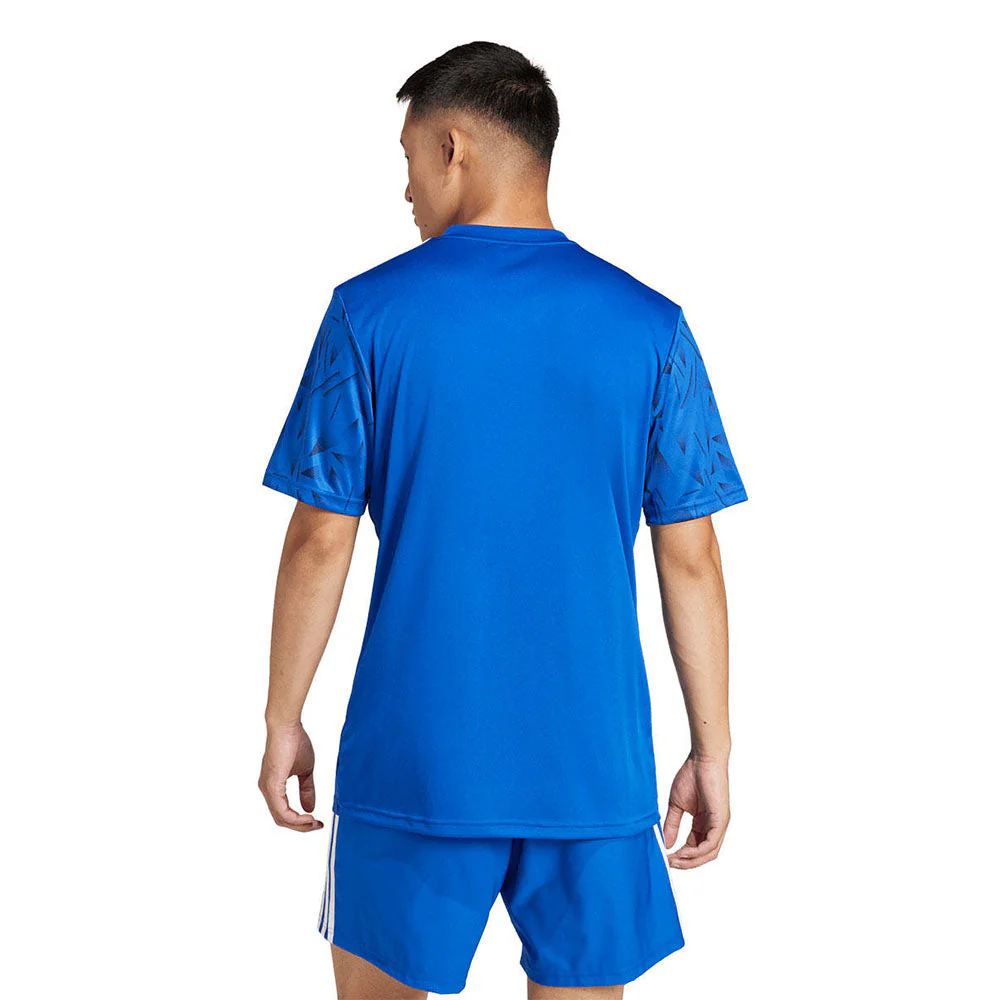 Мужская футбольная футболка Adidas Team Icon 25 — цвет синий, размер 2XL (UK SIZE)