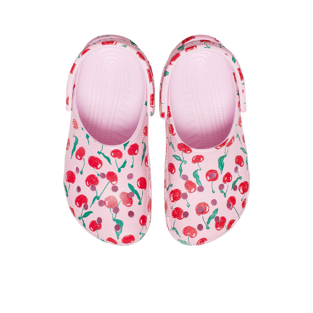 Сабо унисекс Crocs Classic Fresh Fruits Clog — цвет розовый, Us M4/W6