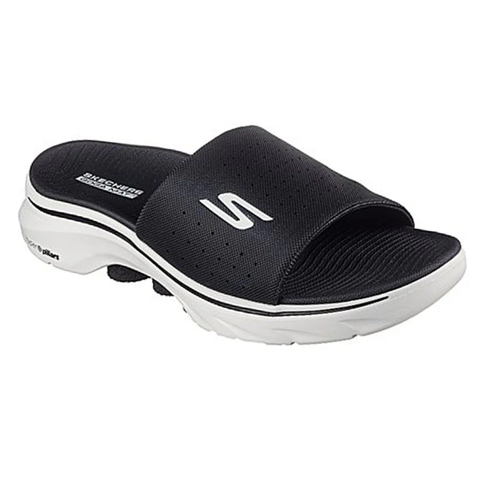 SKECHERS Go Walk 7 Men's Sandals - Black - US 10
