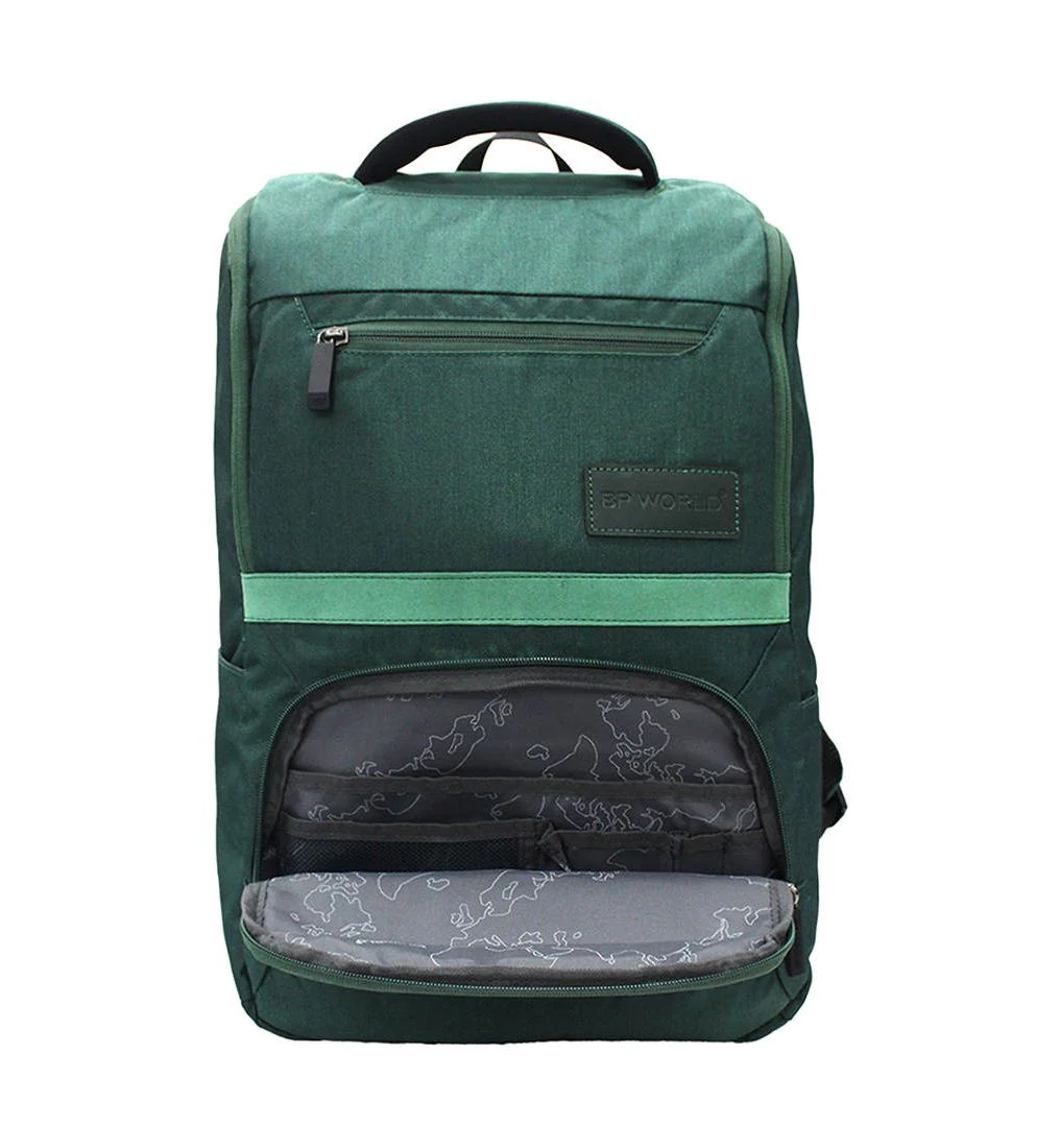 Рюкзак унисекс Bp World PN57025 — цвет зеленый, размер единый размер