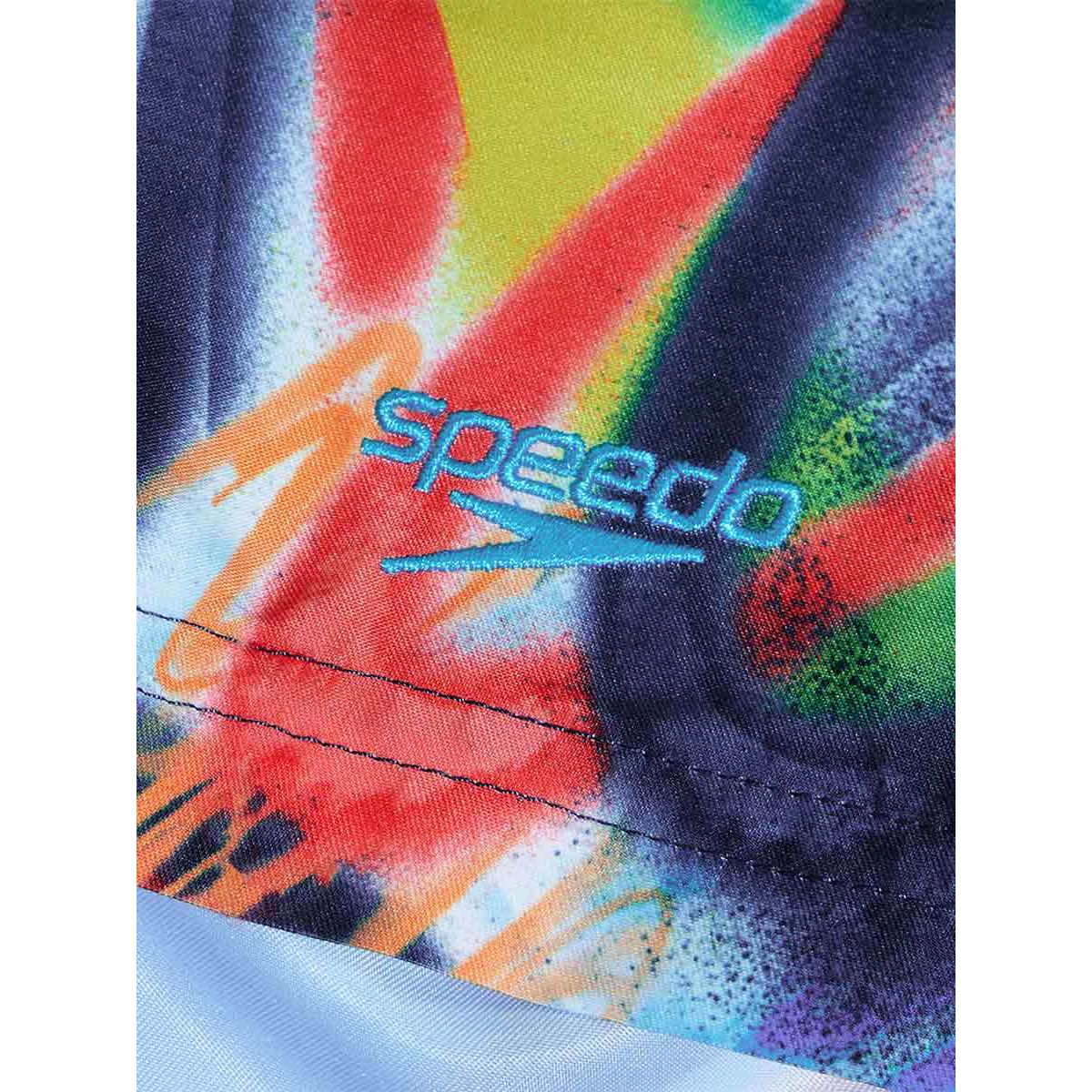 Шорты для мальчиков Speedo Digital Printed 15" Water — цвет красный, размер 2XL (UK SIZE)