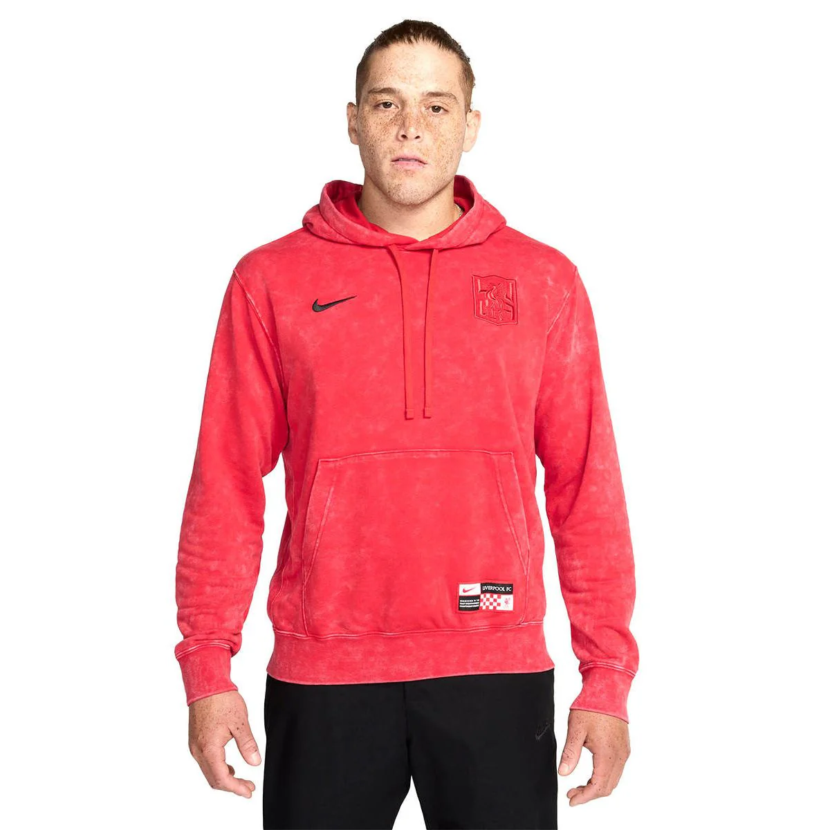 NIKE Liverpool FC Club Third Men's Hoodie - Red - 2XL (US SIZE)