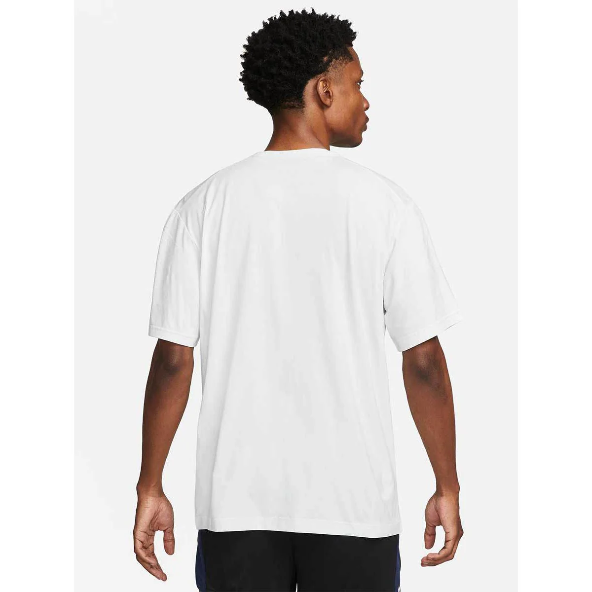 Мужская беговая футболка Nike Track Club — цвет белый, размер L (азиатский размер)