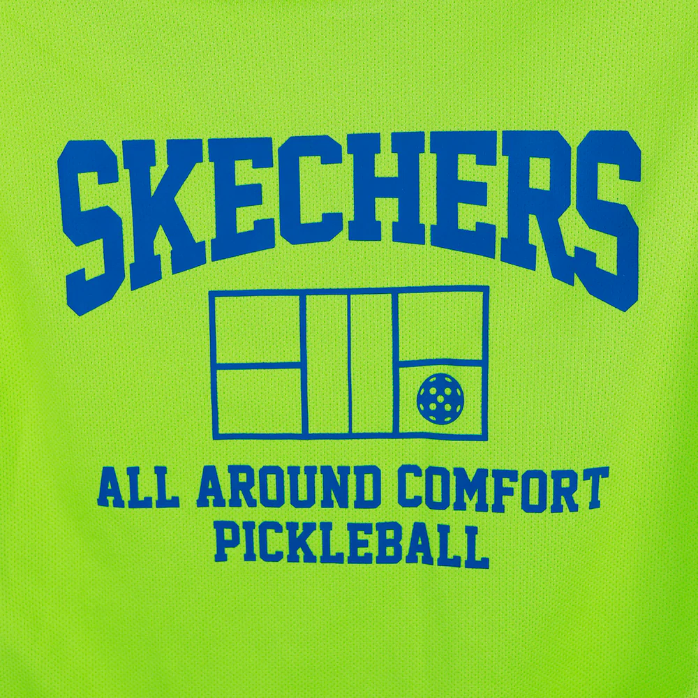 Skechers Basketball Sleeveless Tee Boys Tank — цвет зеленый, размер 2XL (американский размер)