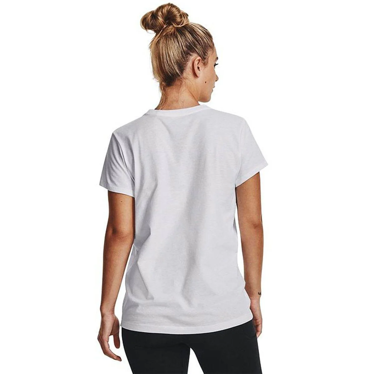 Женская тренировочная футболка Under Armour Sportstyle Graphic — цвет белый, размер L