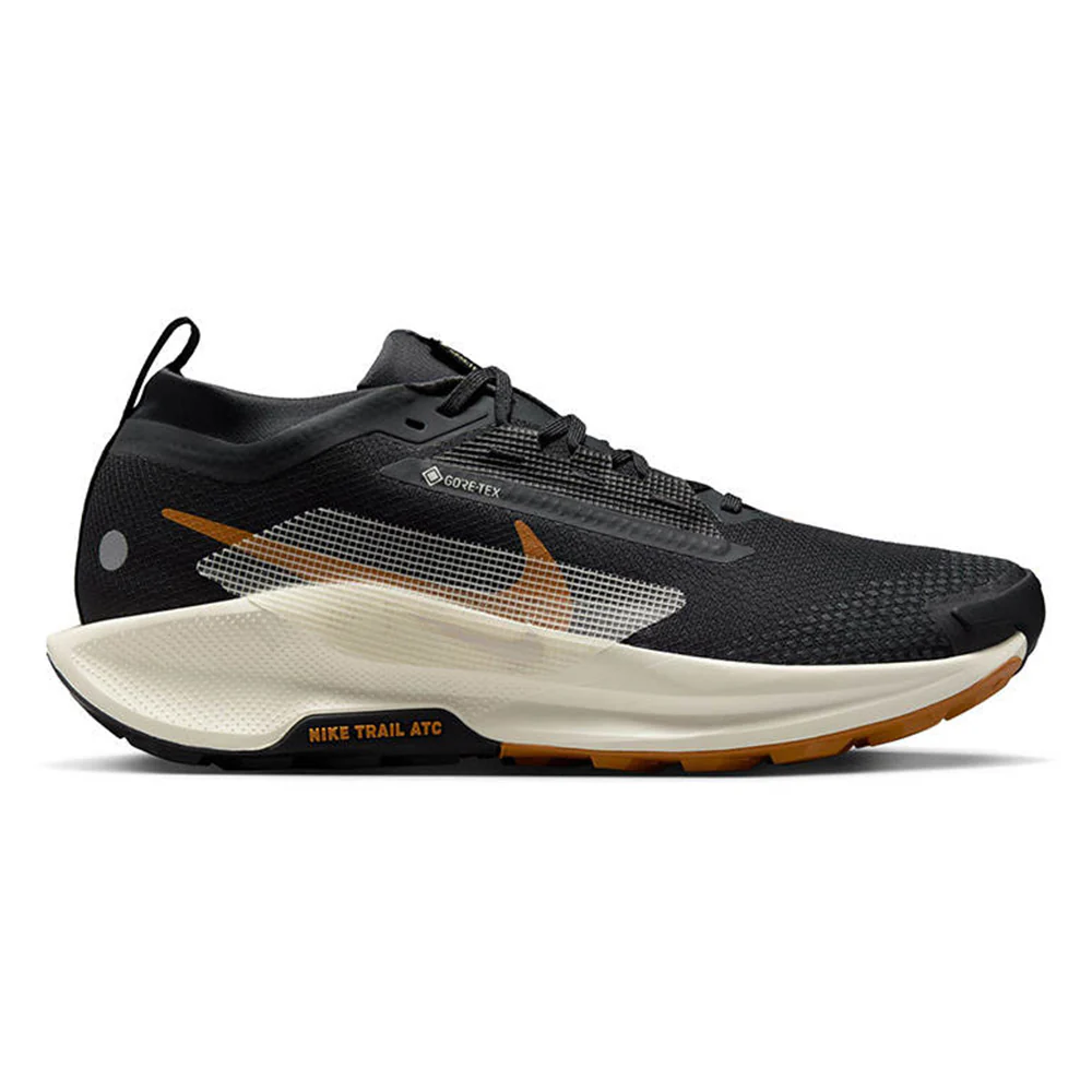 NIKE Pegasus Trail 5 GORE-TEX Men's Trail Running Shoes - Black - US 10