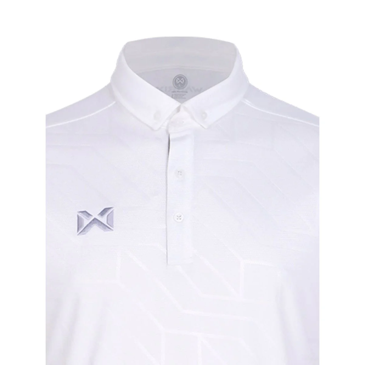 Поло унисекс Warrix Vividus — цвет белый, размер 2L (американский размер)