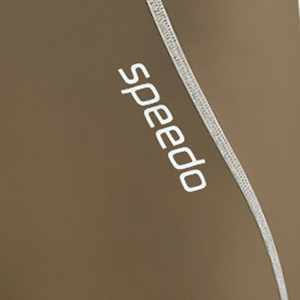 SPEEDO 'Wavechasers 2.0' Sun Protection Mid Leg Women's Swim Shorts - Brown - 2XL (UK SIZE)