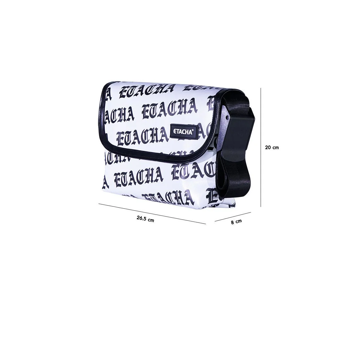 Etacha Porter Ms Unisex Shoulder Bag — цвет белый, размер единый размер