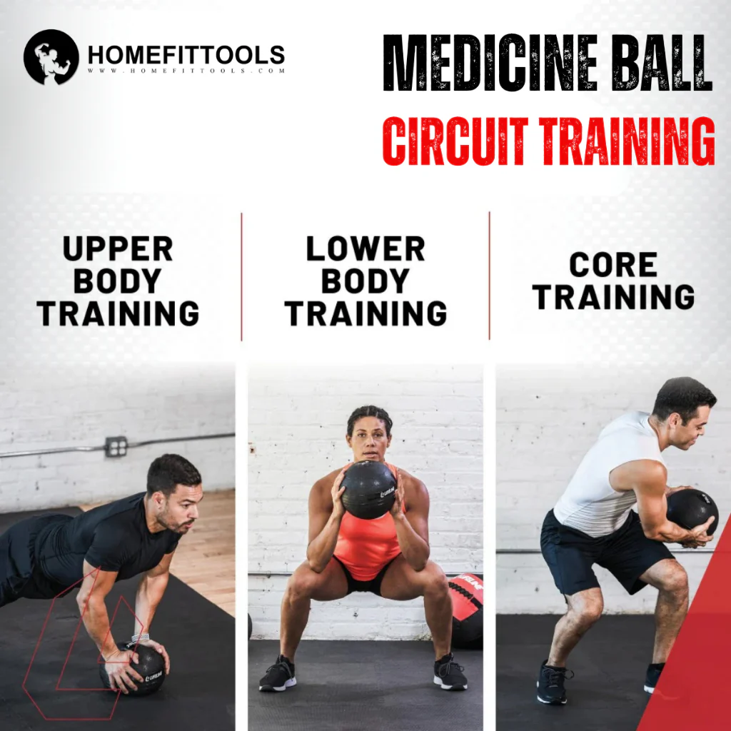 ลูกบอลน้ำหนัก Dual Grip - Homefittools - Black - 10 KG