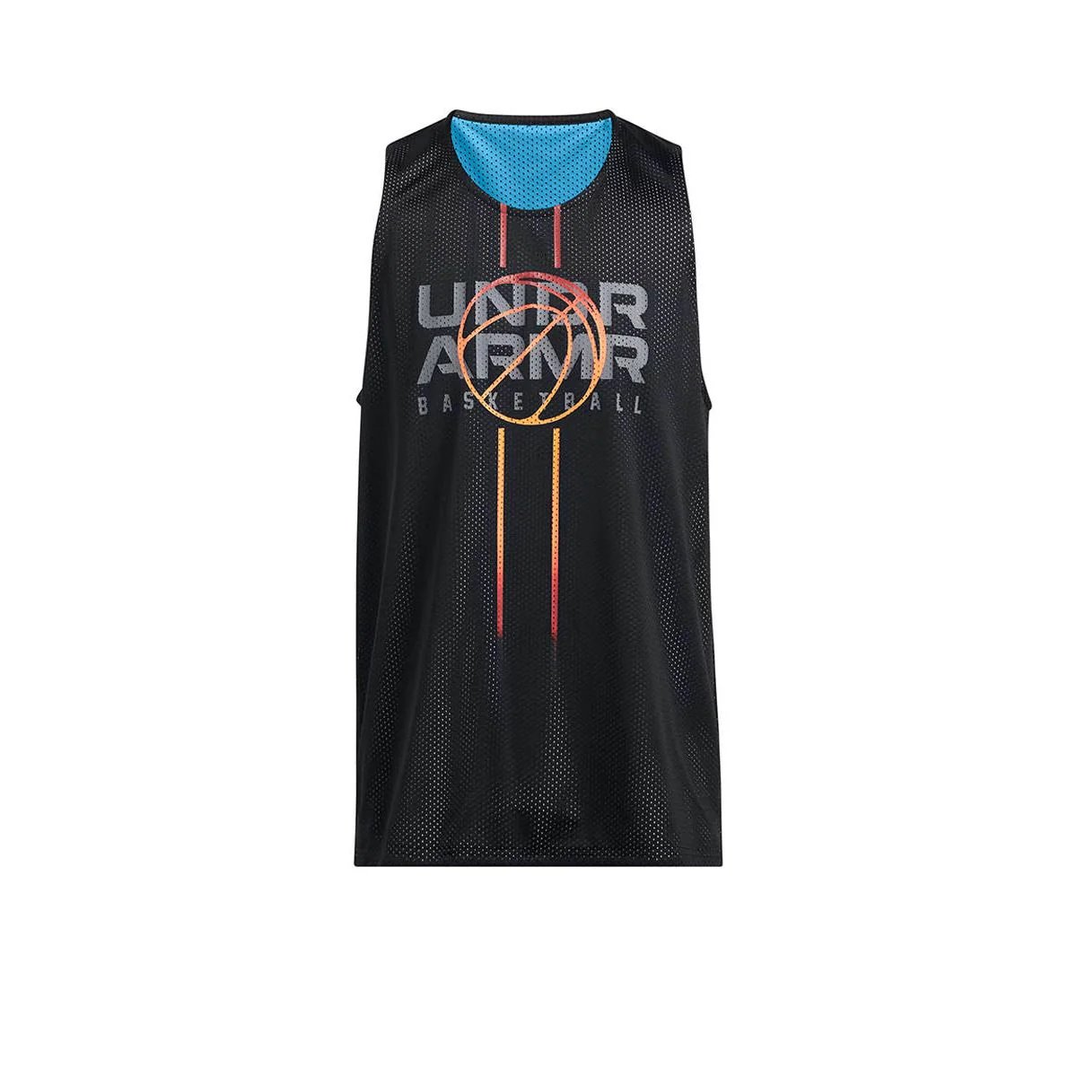 UNDER ARMOUR Zone Reversible Men's Basketball Tank - Black - 2XL (US SIZE)
