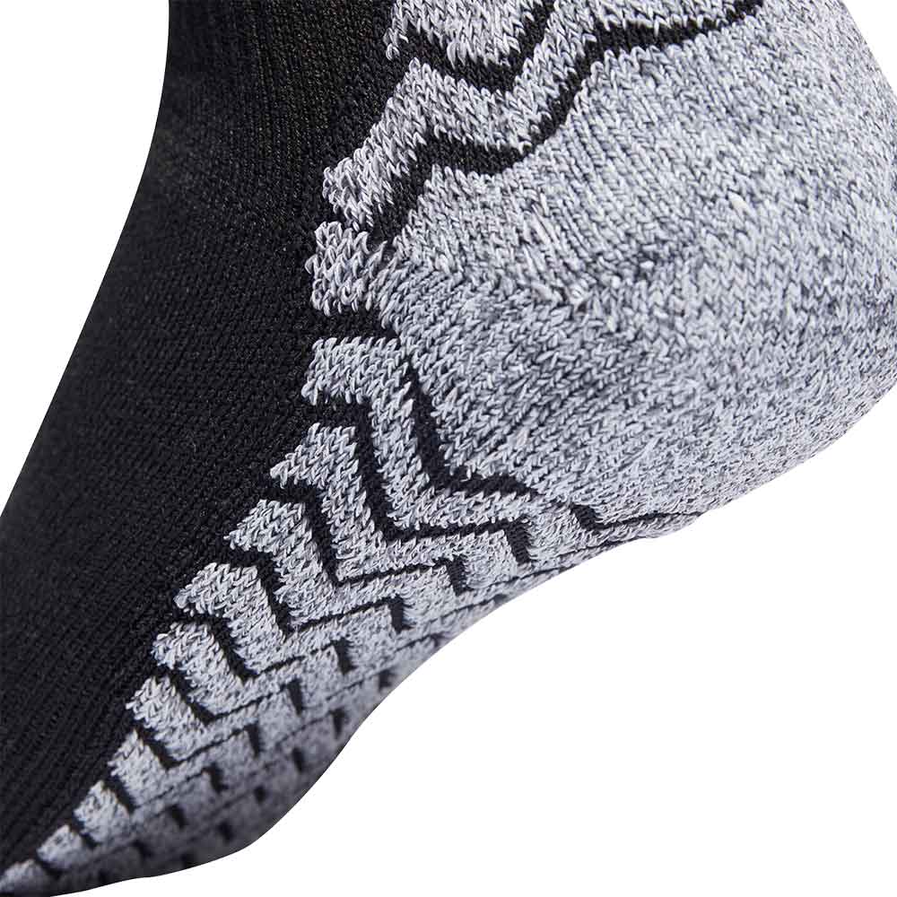 ADIDAS GRIP Knitted Crew Cushioned Performance Men's Football Socks - Black - L (UK SIZE)