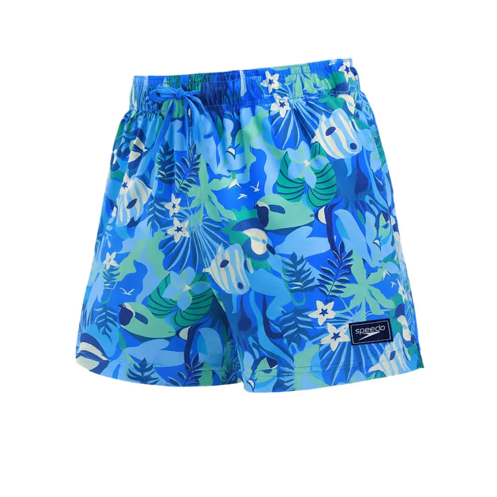 SPEEDO Redondo Edge Printed 14" Men's Watershorts - Blue - 2XL (UK SIZE)