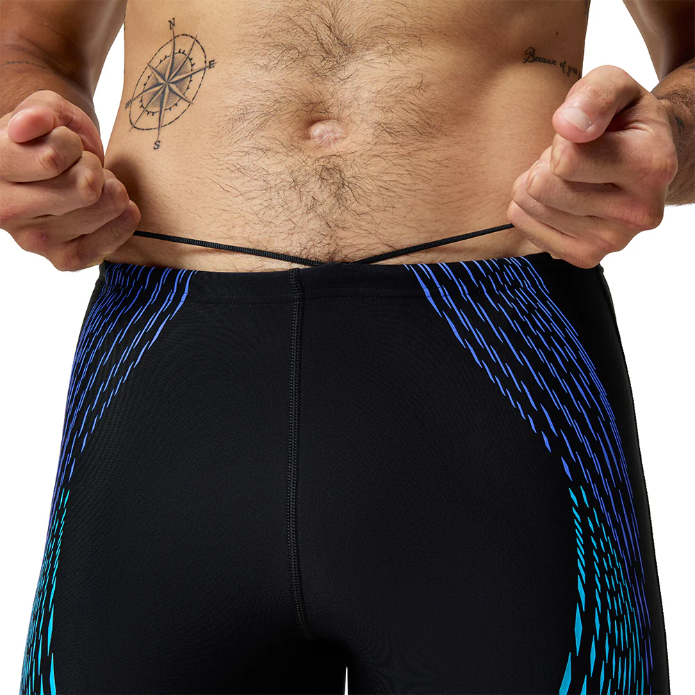 SPEEDO Duo Logo Jammer Men's Swim Shorts - Black - 32 INCHES