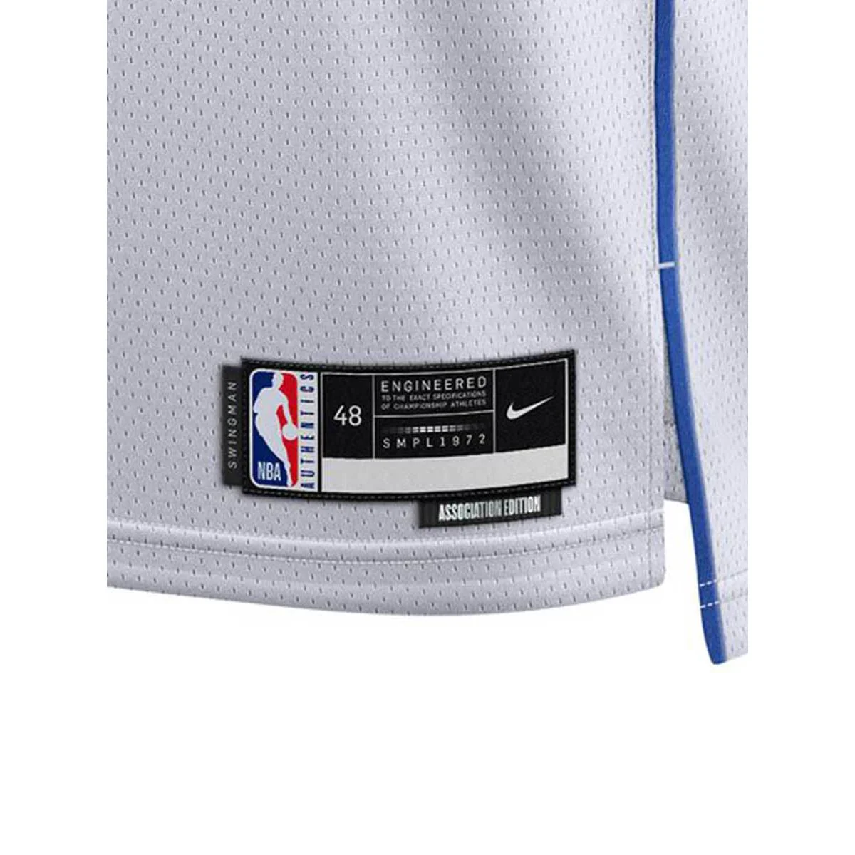 NIKE Dallas Mavericks Association Edition 2022/23 Men's Basketball Jersy - White - 2XL (US SIZE)
