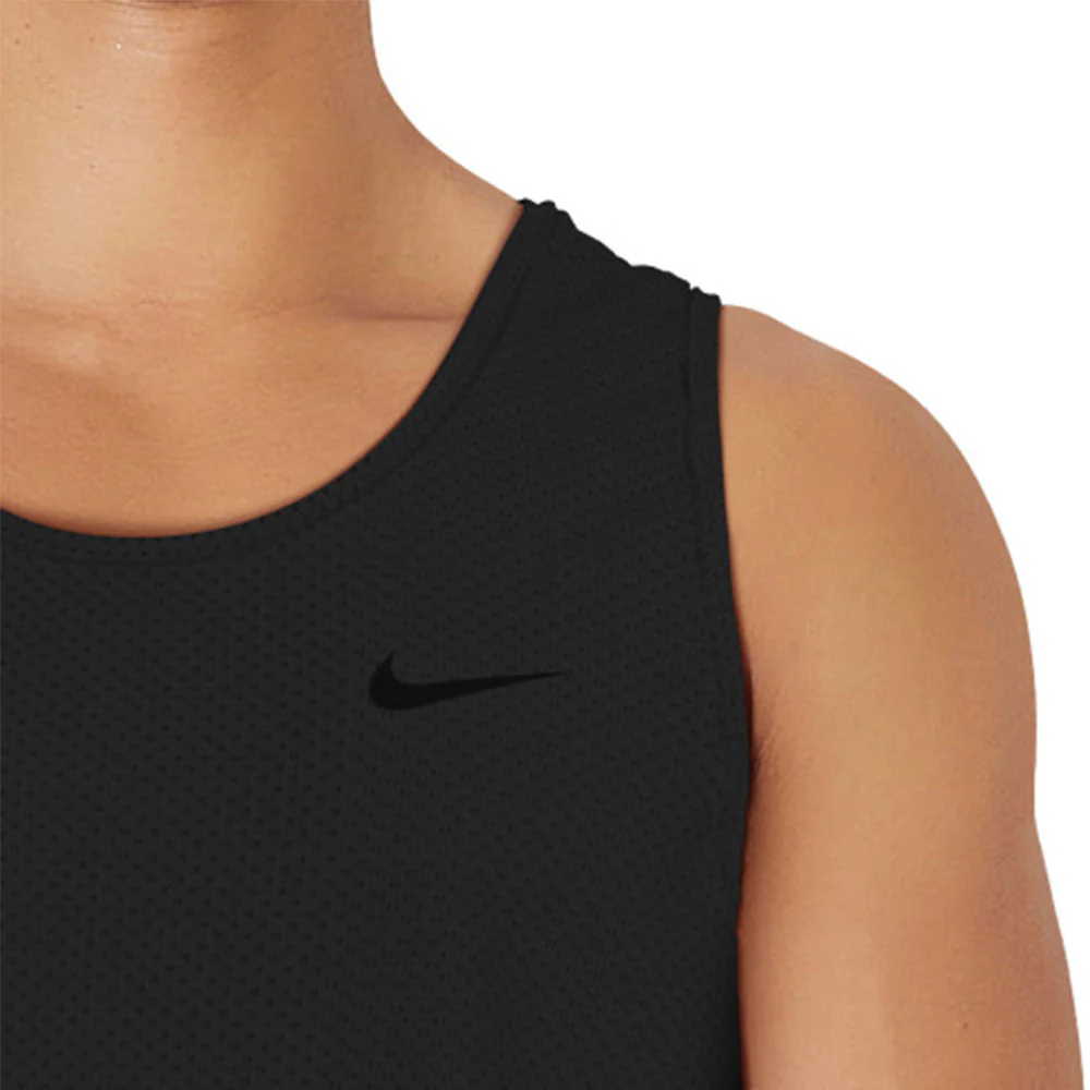 NIKE Mesh Men's Swim Tank - Black - L (US SIZE)