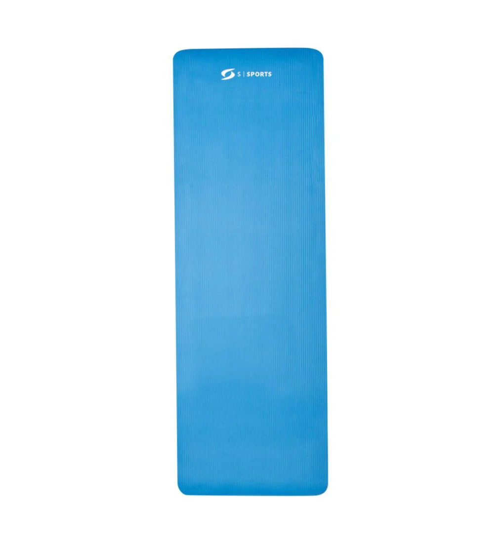 S SPORTS NBR 02 Yoga Mat - Blue - ONE SIZE