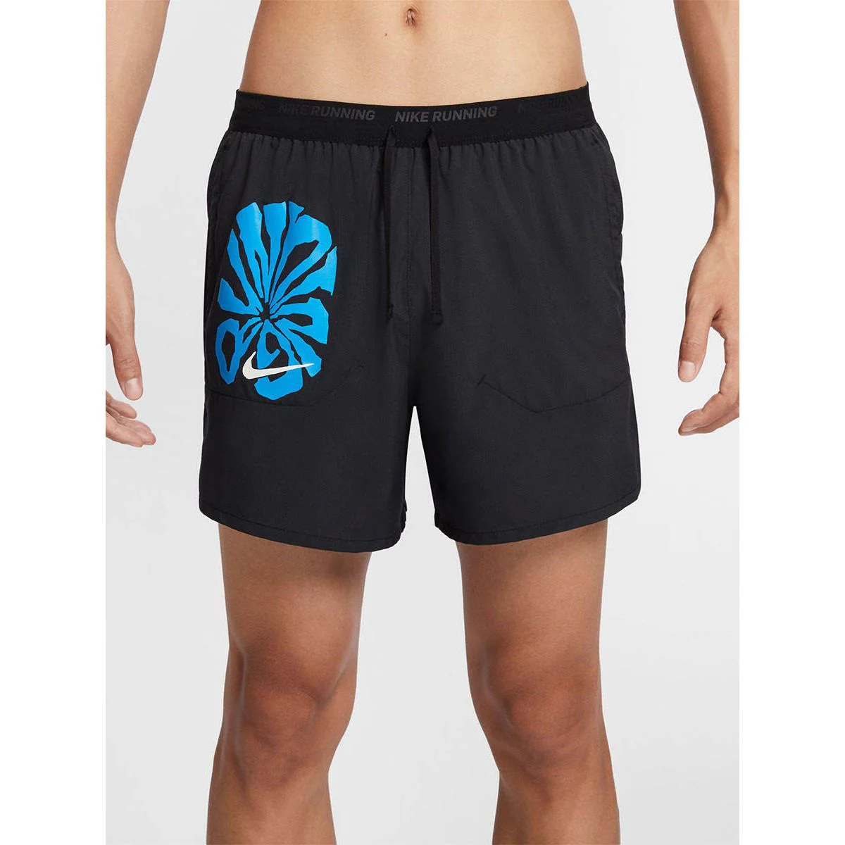 NIKE Stride Run Energy 5" Brief-Lined Men's Running Shorts - Black - L (US SIZE)