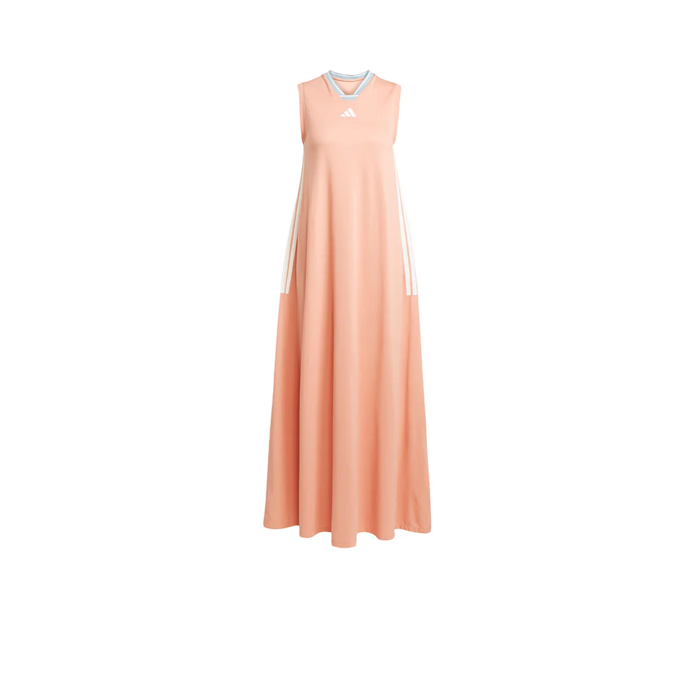 ADIDAS Tiro Cut 3-Stripes Soft Mesh Long Women's Dress