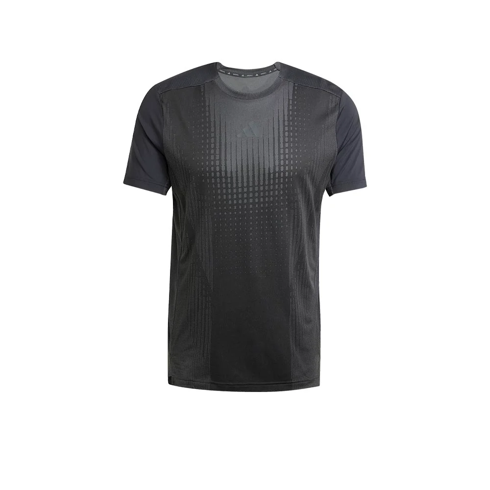 ADIDAS Airchill Men's Training T-Shirt - Black - 2XL (ASIAN SIZE)