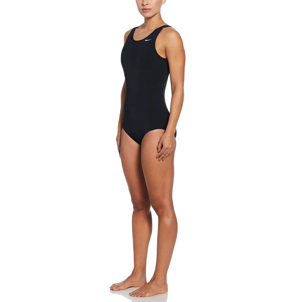 NIKE HydraStrong U-Back Low-Leg Women's Swimsuit - Black - 28 INCHES