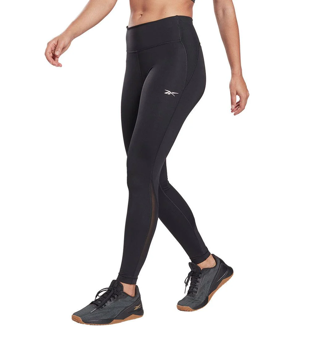 REEBOK Lux Perform Women's Training Pants - Black - L (US SIZE)