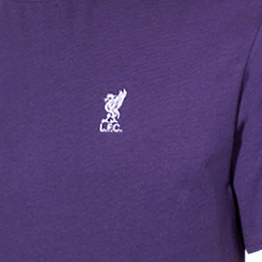 LFC Liverbird Emblem Men's T-Shirt - Purple - 2XL (UK SIZE)
