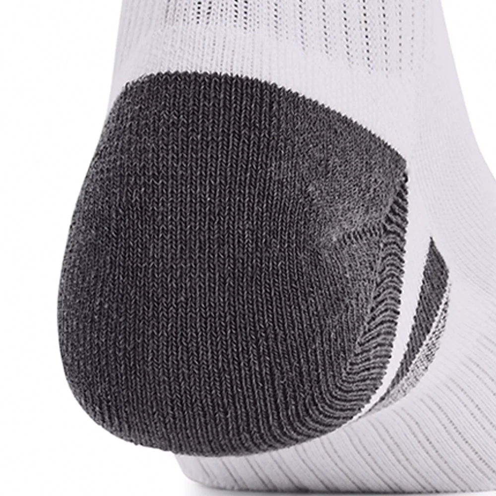 Носки унисекс Under Armour Performance Cotton Quarter (3 Pairs) — цвет белый, размер L (американский размер)