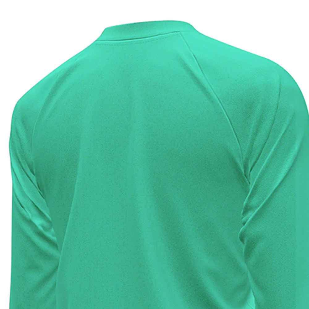 NIKE Long Sleeve Hydroguard Boys Rashguard - Green - L (US SIZE)