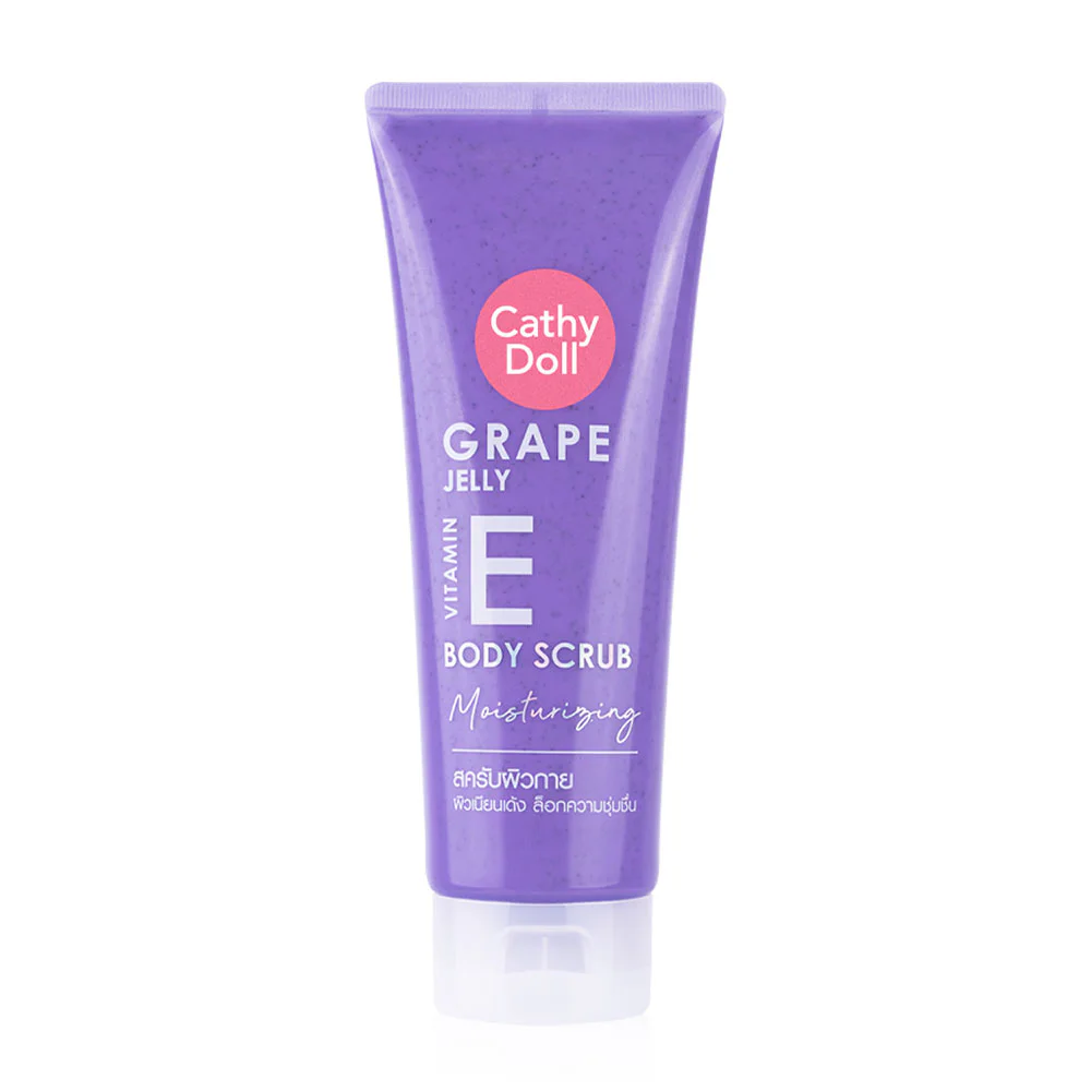 Cathy Doll Grape Jelly Vitamin E Body Scrub Moisturizing — Grape Jelly, 320 г