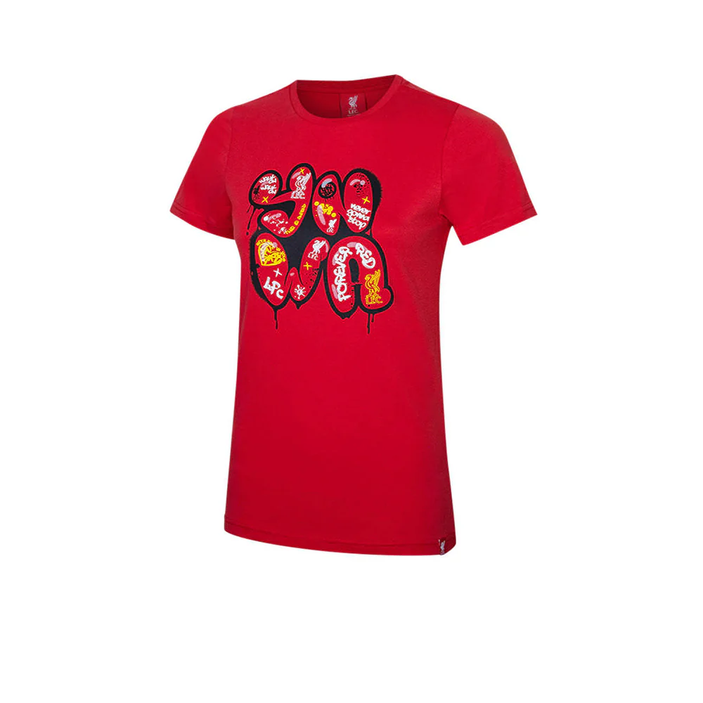LFC YNWA Graffiti Kids T-Shirt