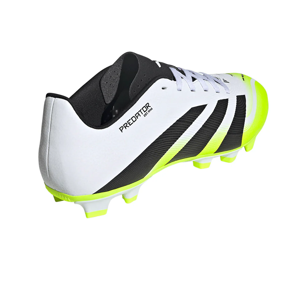 Мужские футбольные бутсы Adidas Predator Club Mg — цвет белый, размер UK 10