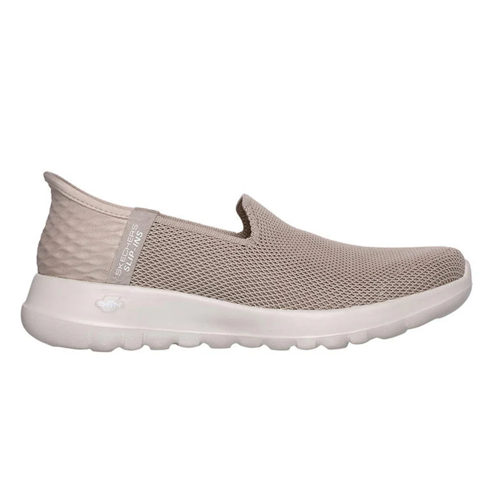 SKECHERS Slip-ins®: GO WALK Joy™ - Vela Women's Training Shoes - Beige - US 10