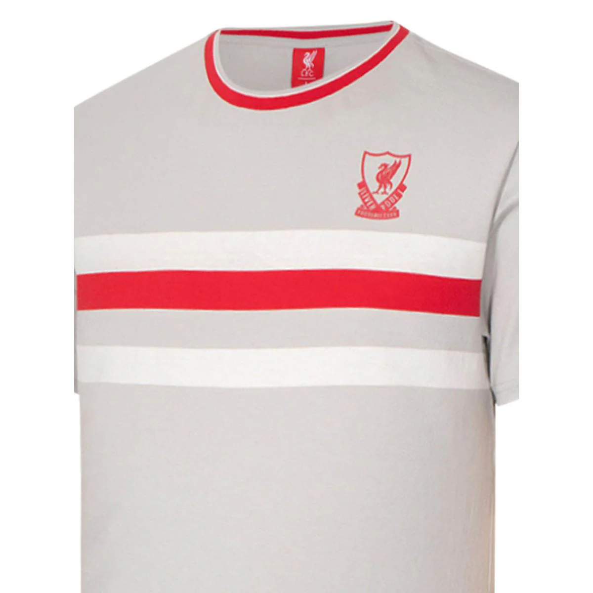 LFC 1989 Away Stripe Men's Football T-Shirt - Grey - 2XL (UK SIZE)
