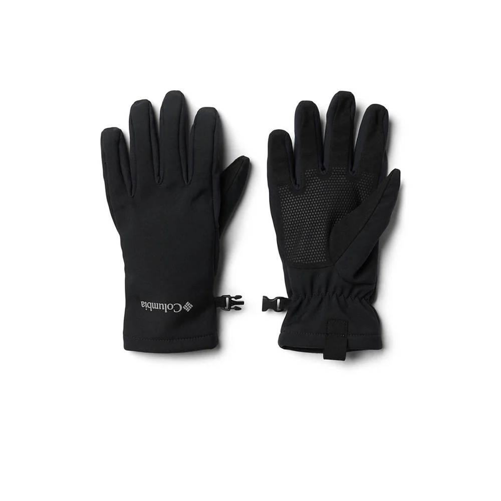 COLUMBIA Kruser Ridge III Softshell Women's Gloves - Black - L (US SIZE)