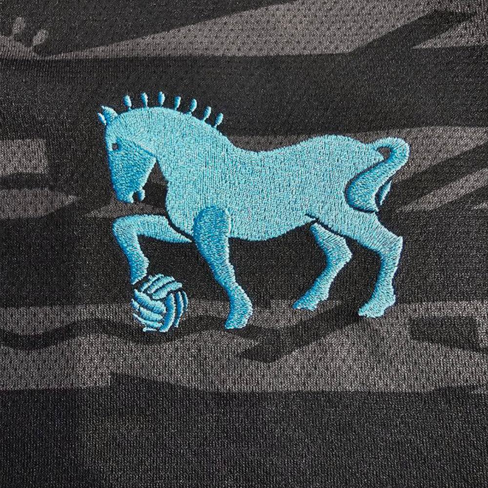 UMBRO Men's Ipswich Town Third 2025/26 Jersey - Black - 2XL (US SIZE)