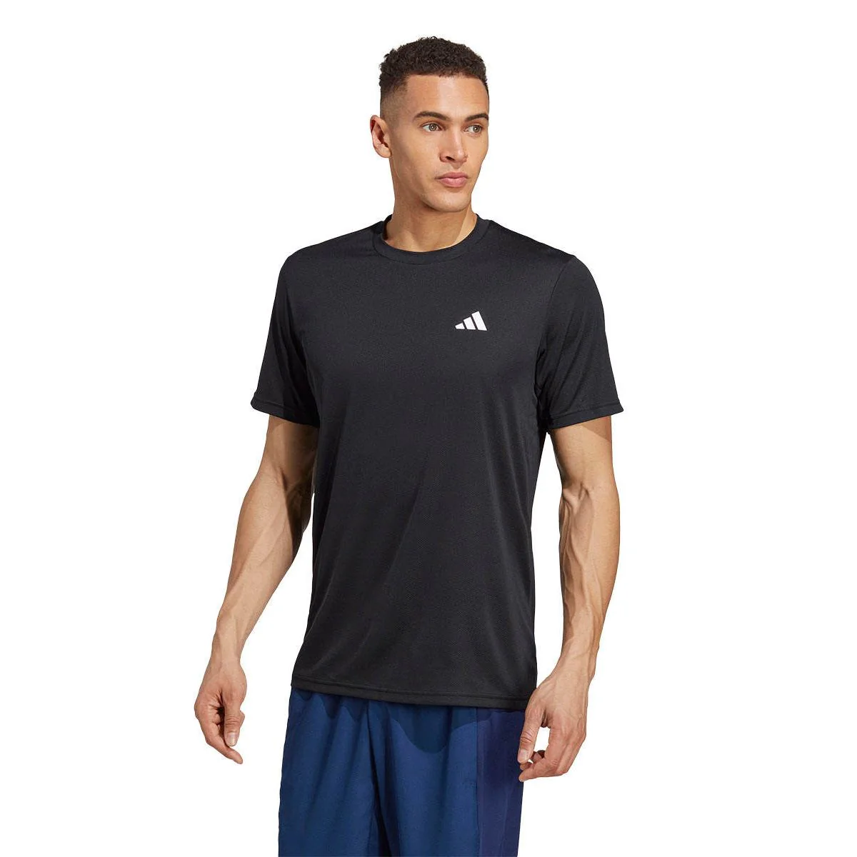 ADIDAS Train Essentials Men's Training T-Shirt - Black - 2XL (ASIAN SIZE)