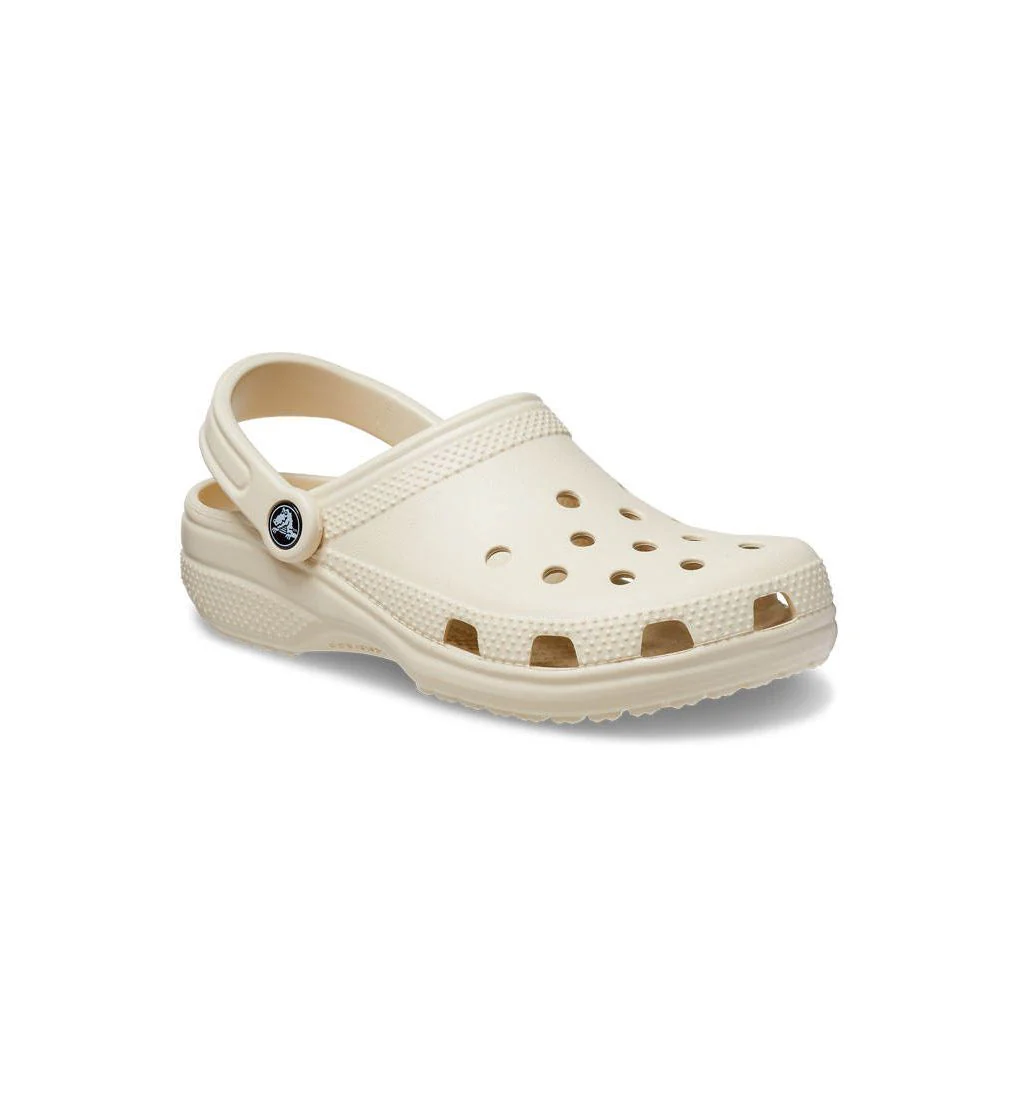 CROCS Classic Clog Unisex Lifestyle Shoes - Beige - US M10/W12