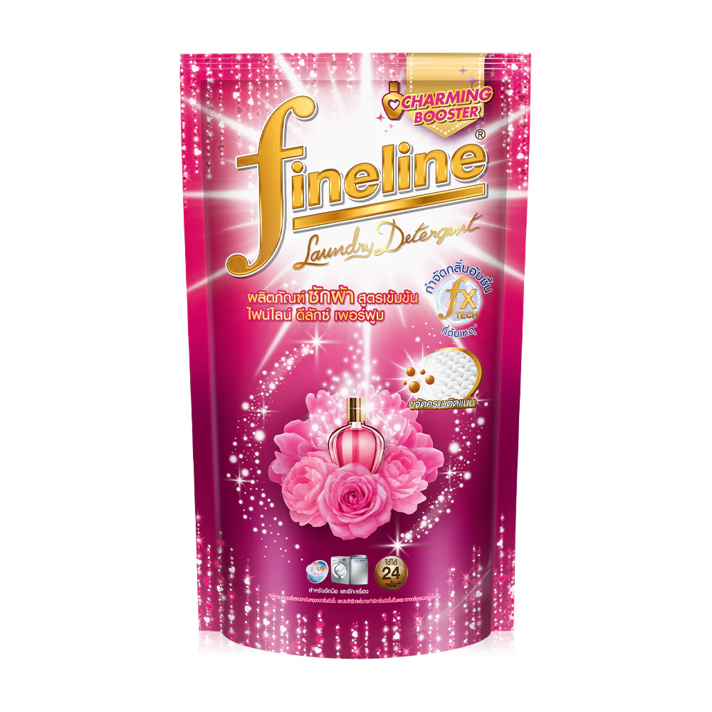 Fineline Laundry Detergent Concentrated Deluxe Perfume Crystal Bouquet — Crystal Bouquet, 550 мл
