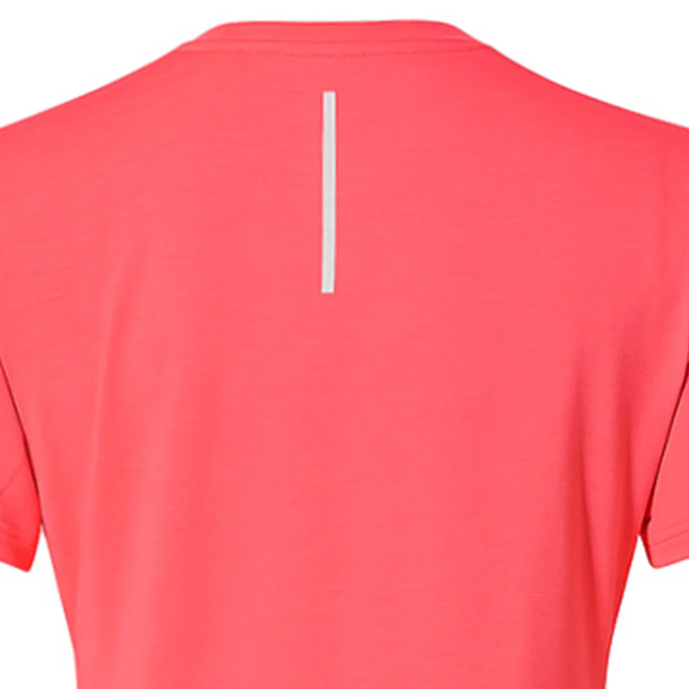REEBOK Pink Women's Running T-Shirt - Pink - L (US SIZE)